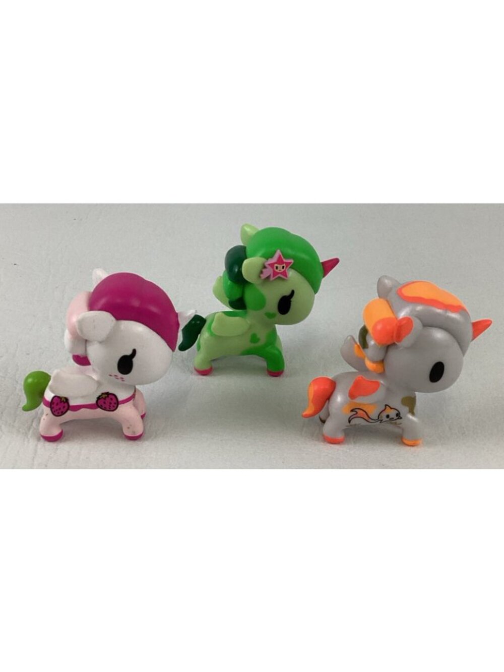 Tokidoki Unicorno Yuma Hikari Ruby Strawberry Goldfish Cactus Vinyl Figure Lot - Picture 6 of 7